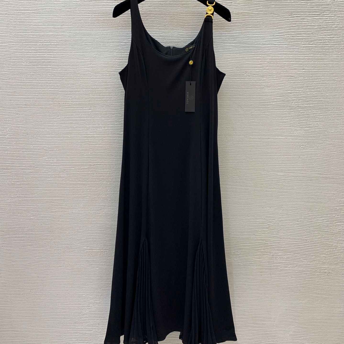 베르사체 VERSACE 2024 SS 캐릭터 로고 카라 셔츠 바지 여성 세트 커스텀급