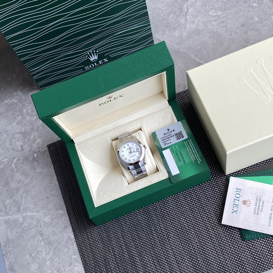 로렉스 ROLEX 2024 SS 데이저스트 스틸 블랙판 날자형 오토메틱 3235 남성 시계