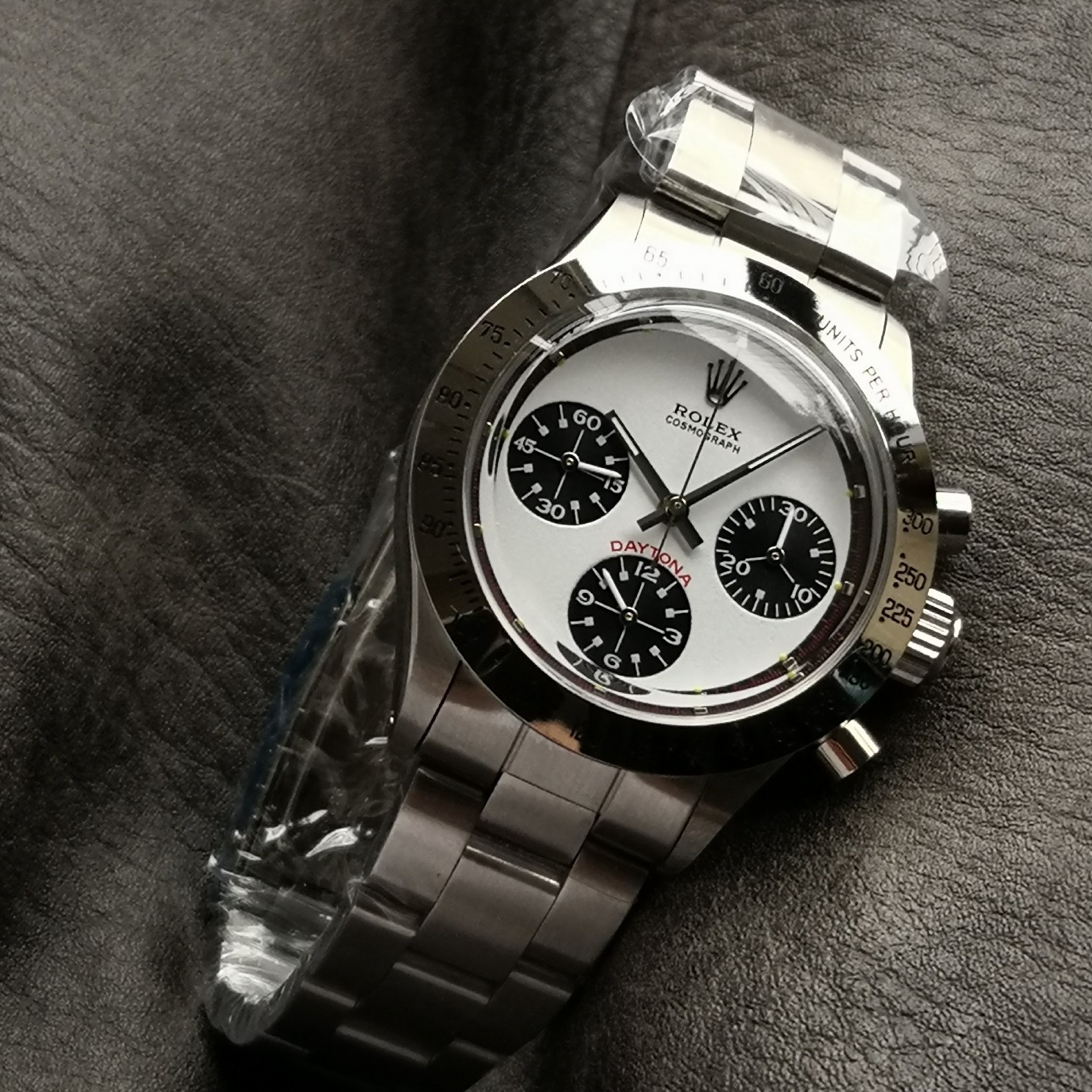 ROLEX 2024 SS  Daytona Cosmograph  로렉스 데이토나 코스모그래프 스틸 화이트판 크로노그라프 남성 시계