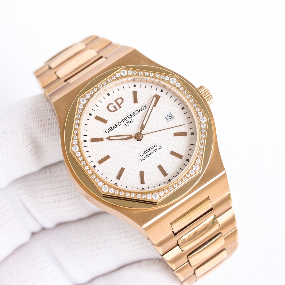 Girard-Perregaux Laureato Diamond 2024 SS - 지라드페르고 라우레아토 42mm L39 오토메틱다이아몬드 남성 시계