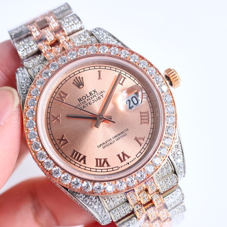 ROLEX 2024 SS Datejust 로렉스 데이저스트 다이아몬드 스틸 2824 오토메틱 남성 시계