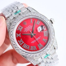 ROLEX 2024 SS Datejust 로렉스 데이저스트 다이아몬드 스틸 2824 오토메틱 남성 시계