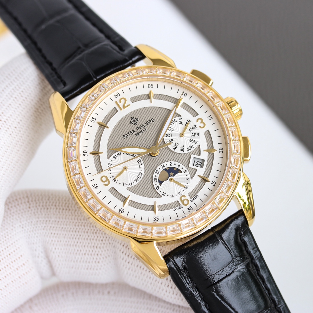 PATEK PHILIPPE 2024 SS COMPLICATION 파텍필립 컴플리케이션 밴드 9100 오토메틱 남성 시계