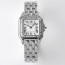 CARTIER 2024 SS Panthère de 까르띠에 팬더 드 스위스 론다 쿼츠 다이아베젤 실버 여성 시계