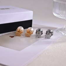 MIUMIU 2024 SS 미우미우 캐릭터 다이아 링 럭셔리 패션 여성 귀걸이 커스텀급