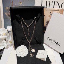 CHANEL 2024 SS 샤넬 다이아 하트 CC로고 럭셔리 패션 여성 롱 목걸이 커스텀급