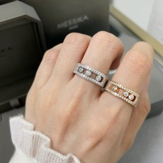 MESSIKA 2024 SS 메시카 다이아 럭셔리 패션 여성 반지 커스텀급