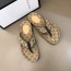 GUCCI 2024 SS 구찌 쟈가드 GG로고 베이지 남성 쪼리 커스텀급