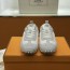 HERMES 2024 SS 에르메스 캐릭터 그레이화이트 투톤 스웨이드 남성 스니커즈 커스텀급