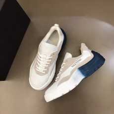 VALENTINO 2024 SS 발렌티노 그레이화이트 투톤 블루텝 남성 스니커즈 커스텀급