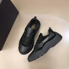 VALENTINO 2024 SS 발렌티노 블랙스웨이드 블랙로고 남성 스니커즈 커스텀급