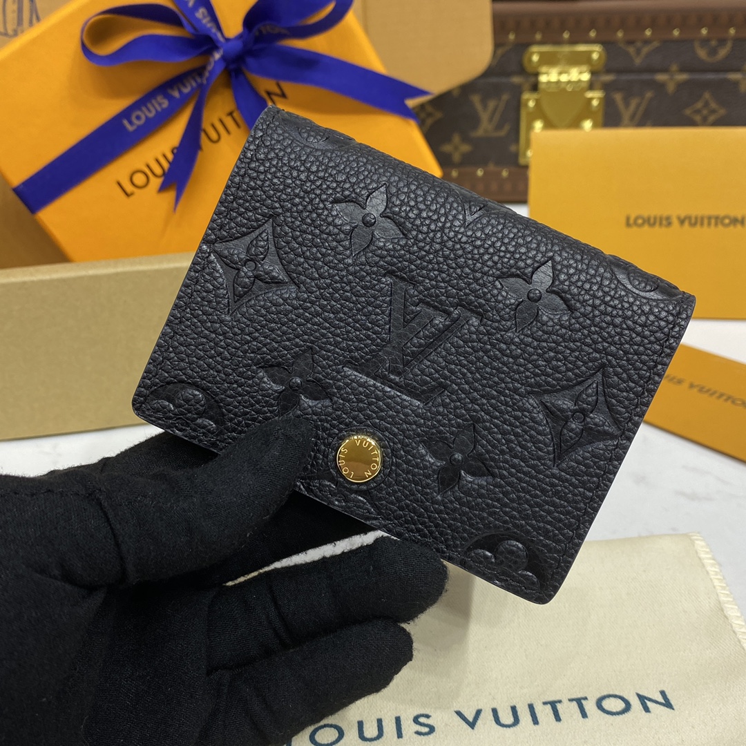 LOUIS VUITTON 2024 SS 루이비통 앙프렝뜨 블랙 비지니스 카드 홀더 M58456 남여공용 카드지갑 커스텀급