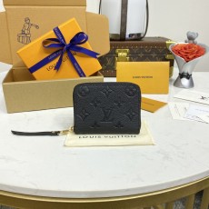 LOUIS VUITTON 2024 SS 루이비통 앙프렝뜨 블랙 지피 코인 퍼스 M60574 여성 동전지갑 커스텀급