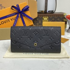 LOUIS VUITTON 2024 SS 루이비통 앙프렝뜨 블랙 사라 월릿 M82257 여성 반지갑 커스텀급
