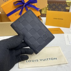 LOUIS VUITTON 2024 SS 루이비통 다미에 인피니티 블랙 포켓 오거나이저 N63197 남성 카드지갑 커스텀급