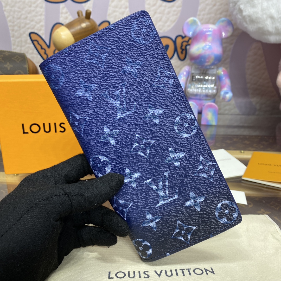 LOUIS VUITTON 2024 SS 루이비통 모노그램 브라짜 월릿 M11546 남여공용 장지갑 커스텀급