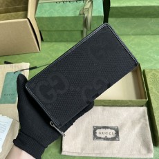 GUCCI 2024 SS 구찌 쟈가드 블랙 여성 장지갑 699316 커스텀급