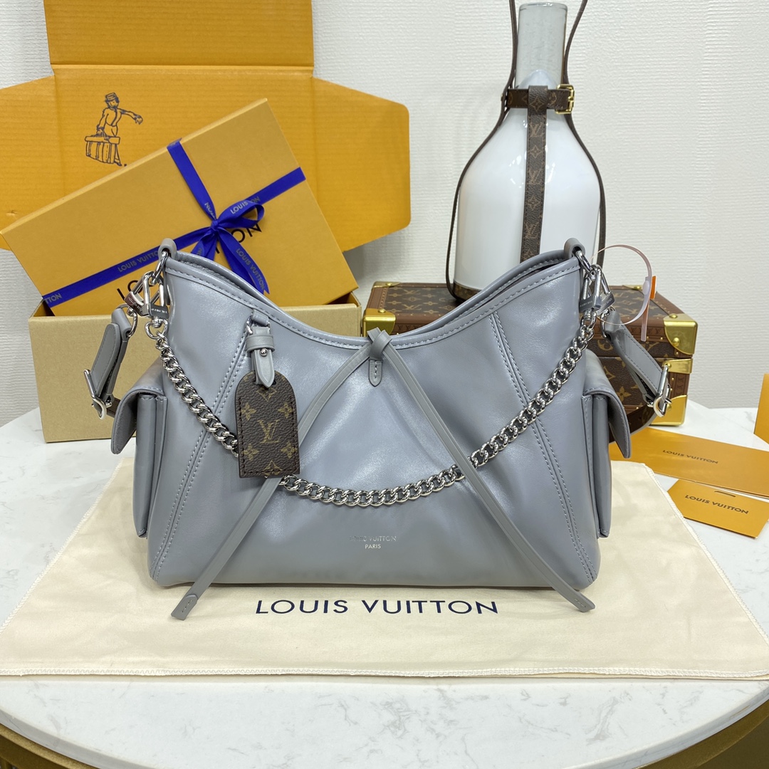LOUIS VUITTON 2024 SS 루이비통 캐리올 카고 PM 핸드백 민트 M24861 여성 가방 커스텀급