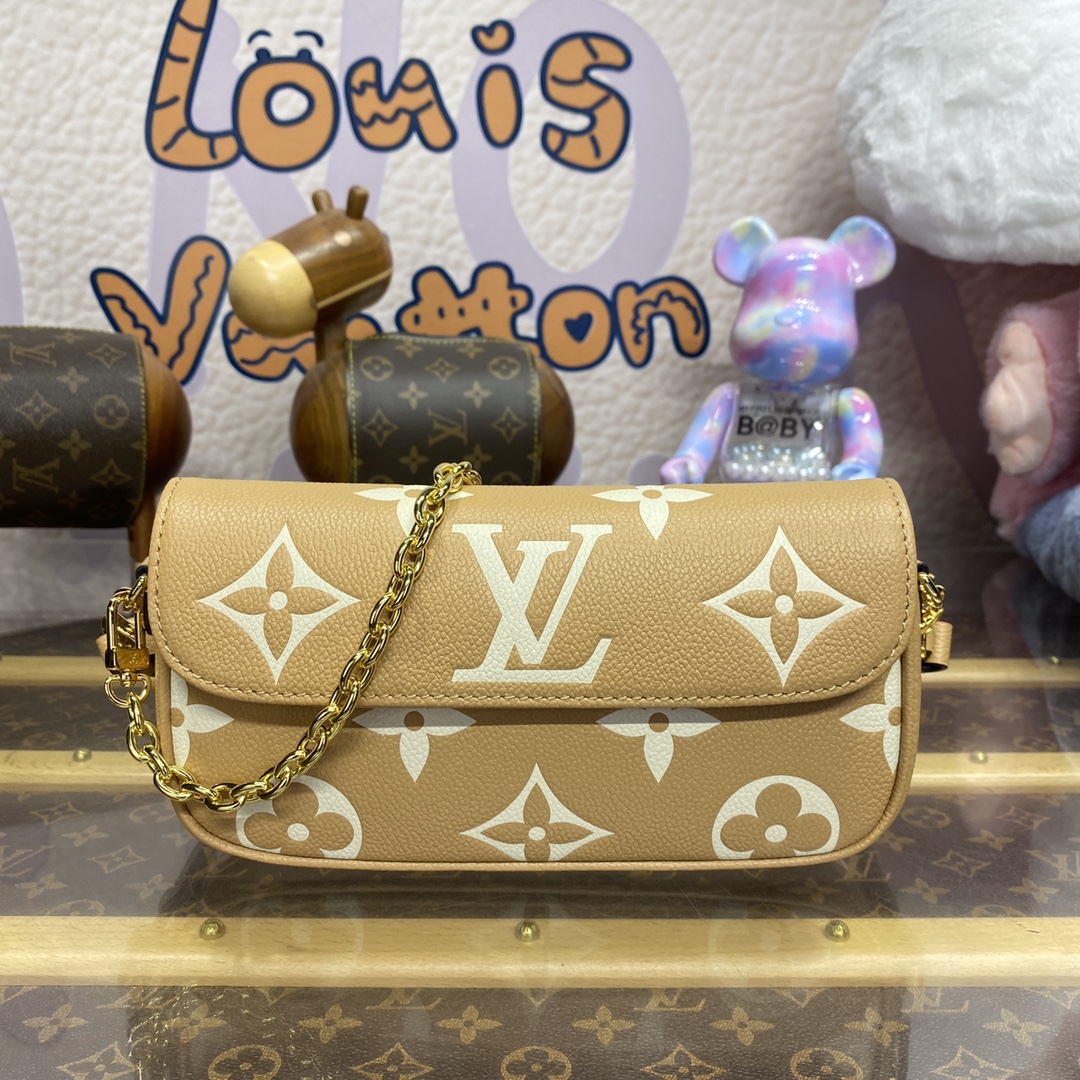 LOUIS VUITTON 2024 SS 루이비통 월릿온 체인 아이비 클러치백 M82210 여성 가방 커스텀급