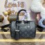 LOUIS VUITTON 2024 SS 루이비통 모노그램 블랙 반둘리에 스피디 미니 토트백 18 M24606 여성 가방 커스텀급