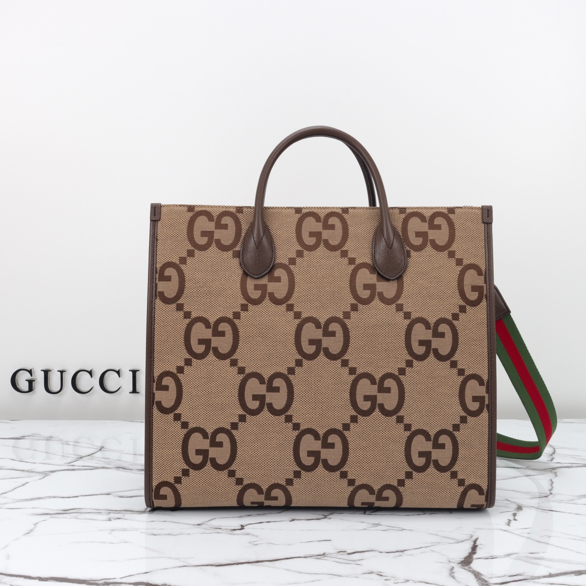 GUCCI 2024 SS 구찌 쟈가드 베이지 GG 점보 토트백 678839 여성 가방 커스텀급