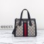 GUCCI 2024 SS 구찌 오피디아 블랙 GG 스몰 토트백 547551 여성 가방 커스텀급