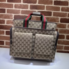 GUCCI 2024 SS 구찌 쟈가드 오리지널 GG 더플백 768116 남여공용 가방 커스텀급