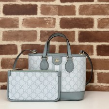 GUCCI 2024 SS 구찌 쟈가드 그레이 오피디아 미니 토트백 811716 여성 가방 커스텀급