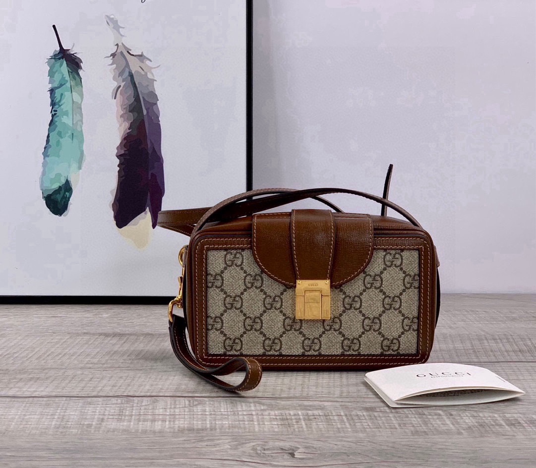 GUCCI 2024 SS 구찌 GG 클래스프 클로저 미니백 614368 여성 가방 커스텀급