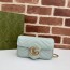 GUCCI 2024 SS 구찌 GG 마몬트 마틀라세 슈퍼 미니백 민트 476433 여성 가방 커스텀급