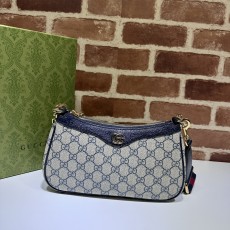 GUCCI 2024 SS 구찌 오피디아 체인 스몰 숄더백 블랙 735132 여성 가방 커스텀급