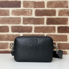 GUCCI 2024 SS 구찌 GG 스몰 메신저 크로스백 블랙 795465 남성 가방 커스텀급