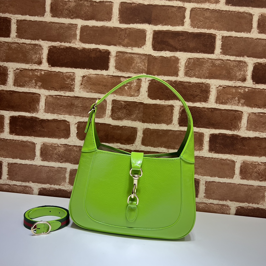 GUCCI 2024 SS 구찌 1961 스몰 숄더백 형광그린 782849 여성 가방 커스텀급