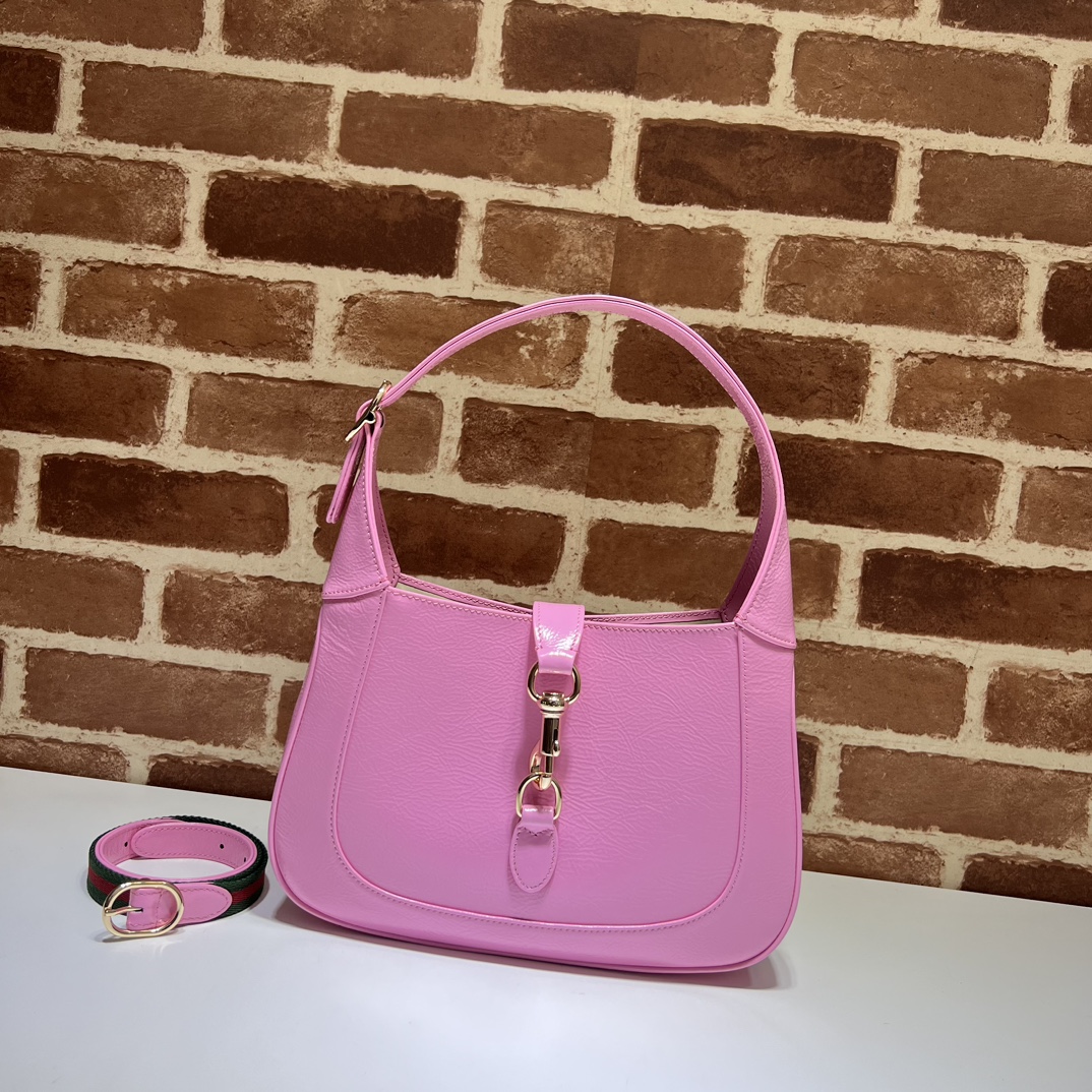 GUCCI 2024 SS 구찌 1961 스몰 숄더백 핑크 782849 여성 가방 커스텀급