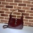 GUCCI 2024 SS 구찌 1961 스몰 숄더백 버건디 782849 여성 가방 커스텀급