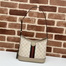 GUCCI 2024 SS 구찌 GG 오피디아 스몰 숄더백 베이지 781402 여성 가방 커스텀급