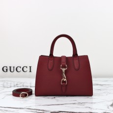 GUCCI 2024 SS 구찌 재키 스몰 토트백 버건디 795349 여성 가방 커스텀급