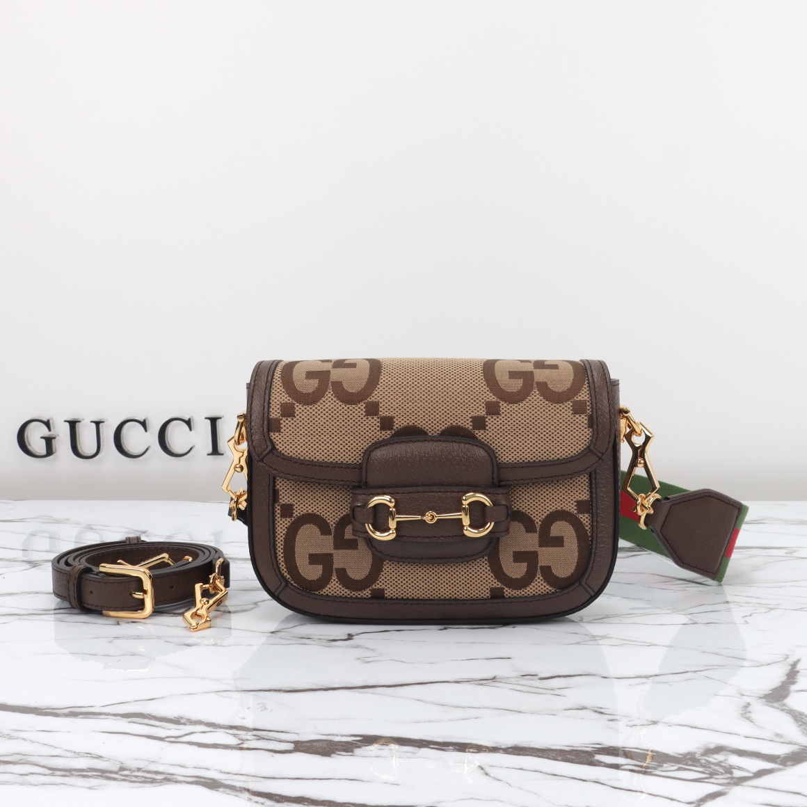 GUCCI 2024 SS 구찌 홀스빗 1955 미니 크로스백 658574 여성 가방 커스텀급