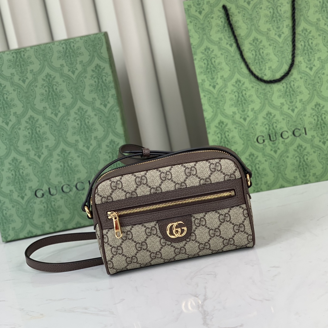 GUCCI 2024 SS 구찌 GG 오피디아 슈퍼 미니 숄더백 772311 여성 가방 커스텀급