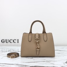 GUCCI 2024 SS 구찌 재키 스몰 토트백 베이지 795349 여성 가방 커스텀급