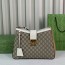 GUCCI 2024 SS 구찌 패드락 미듐 숄더백 쟈가드 화이트 795113 여성 가방 커스텀급