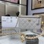 CHANEL 2024 SS 샤넬 체인 램스킨 골드볼 베니티백 그레이 AP2303 여성 가방 커스텀급