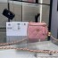 CHANEL 2024 SS 샤넬 체인 램스킨 골드볼 베니티백 스몰 핑크 AP1447 여성 가방 커스텀급