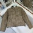 GUCCI 2024 SS 구찌 GG로고 베이지 후드 짚업 여성 패딩 커스텀급