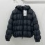 MONCLER 2024 SS 몽클레어 퀄팅 후드 블랙 여성 패딩 커스텀급