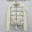MONCLER 2024 SS 몽클레어 퀄팅 투톤 아이보리 여성 패딩 커스텀급