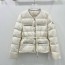 MONCLER 2024 SS 몽클레어 퀄팅 포켓 끈장식 아이보리 여성 패딩 커스텀급