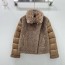 MONCLER 2024 SS 몽클레어 퀄팅 투톤 양운 여성 패딩 커스텀급