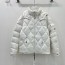 MONCLER 2024 SS 몽클레어 후드 지퍼 포켓 화이트 여성 패딩 커스텀급