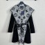 LOUIS VUITTON 2024 SS 루이비통 벨트 후드 투톤 블랙 캐시미어 100% 업뎃버젼 여성 롱코트 커스텀급